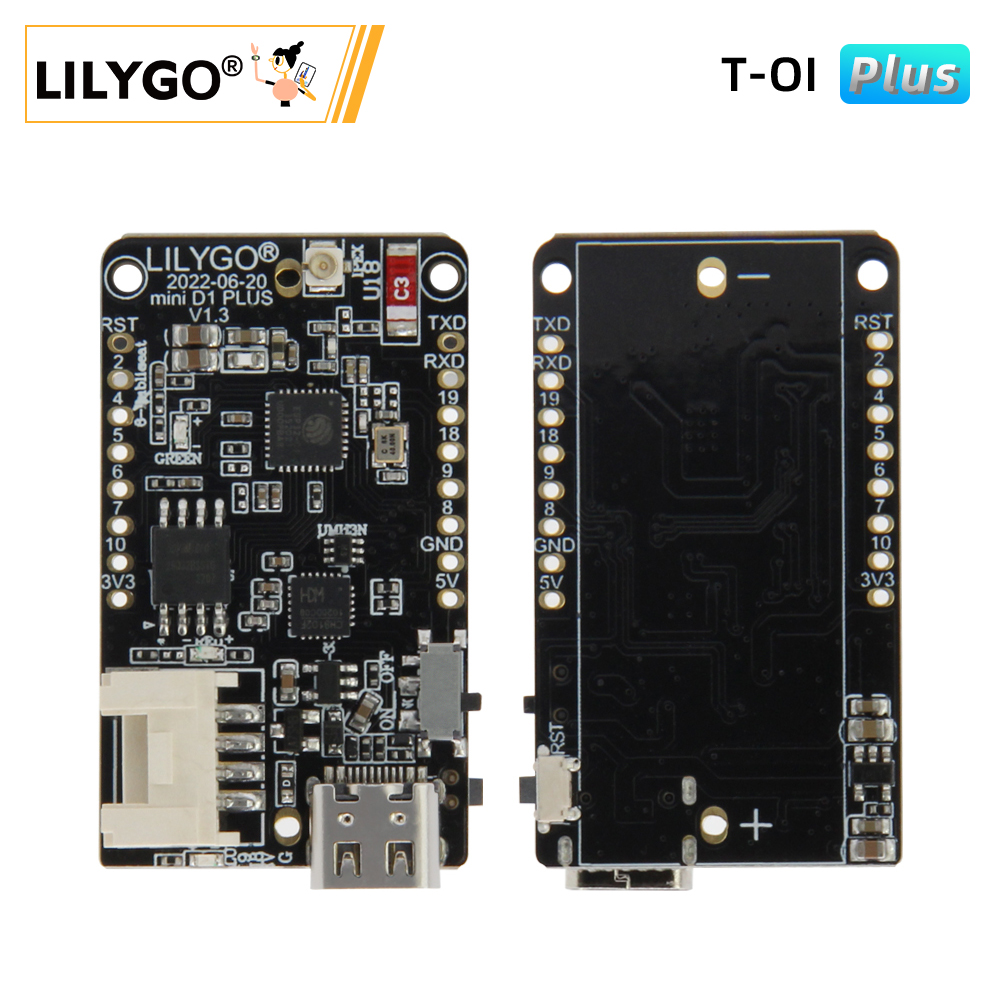 Esp32 Battery Holder Lipo - LILYGO® TTGO T-OI Plus ESP32-C3 RISC-V