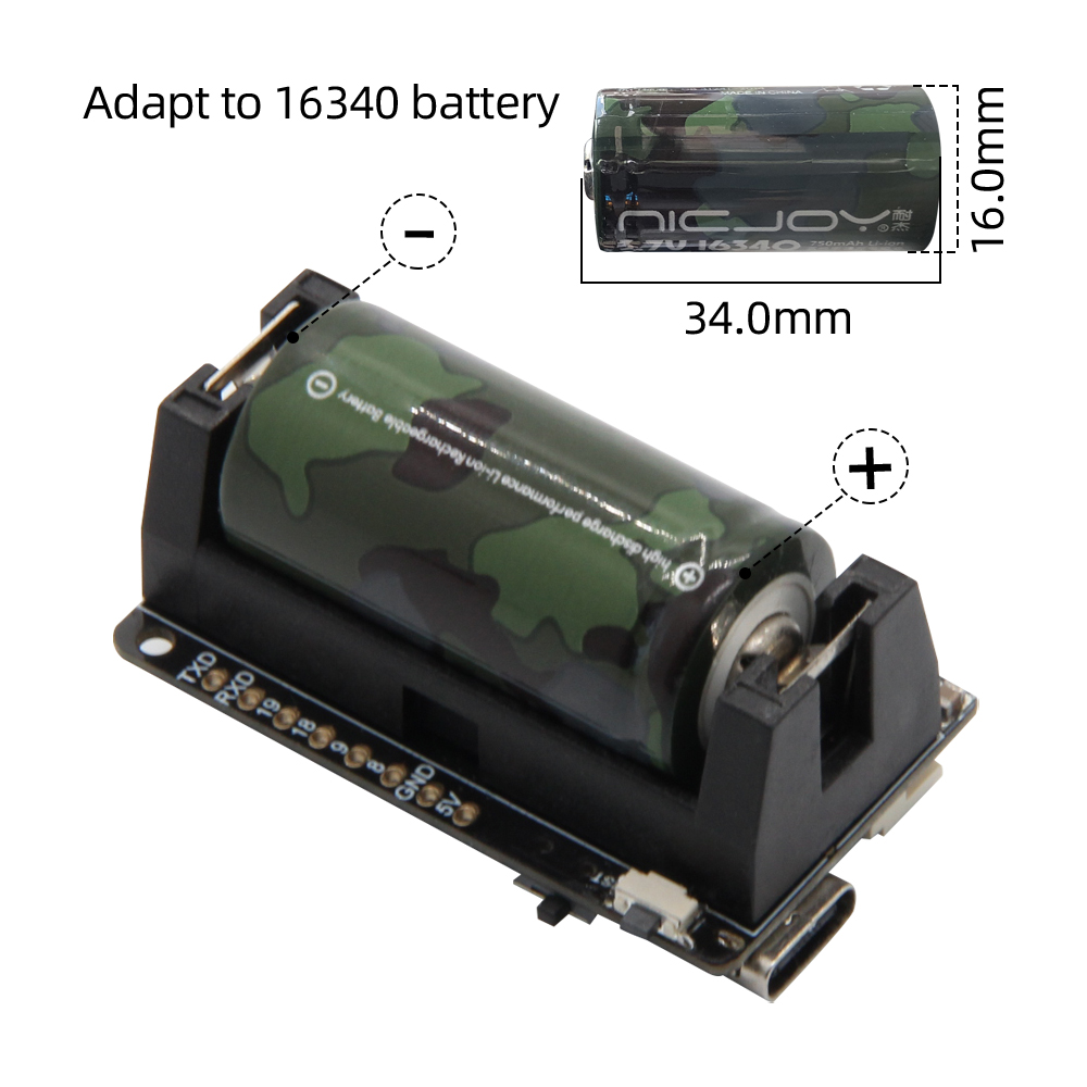 LILYGO® TTGO T-OI Plus ESP32-C - Esp32 Battery Holder Lipo ulasan dan harga