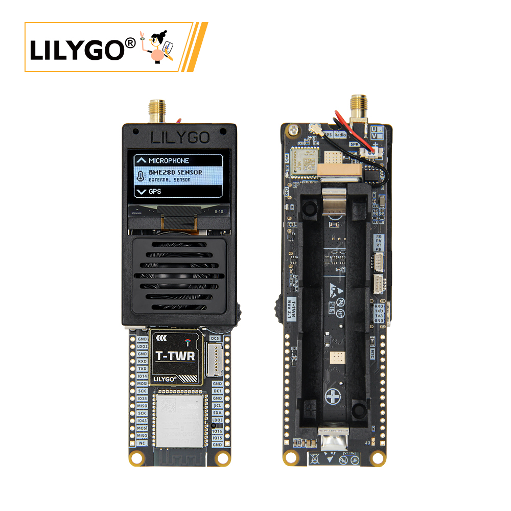 LILYGO® T-TWR REV2.1 ESP32-S3  - Esp32 Battery Holder Lipo ulasan dan harga