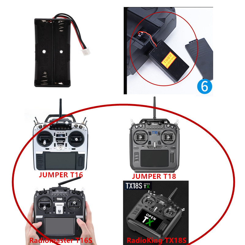 18650 Battery Compartment for  - Antenna 2.4Ghz ulasan dan harga