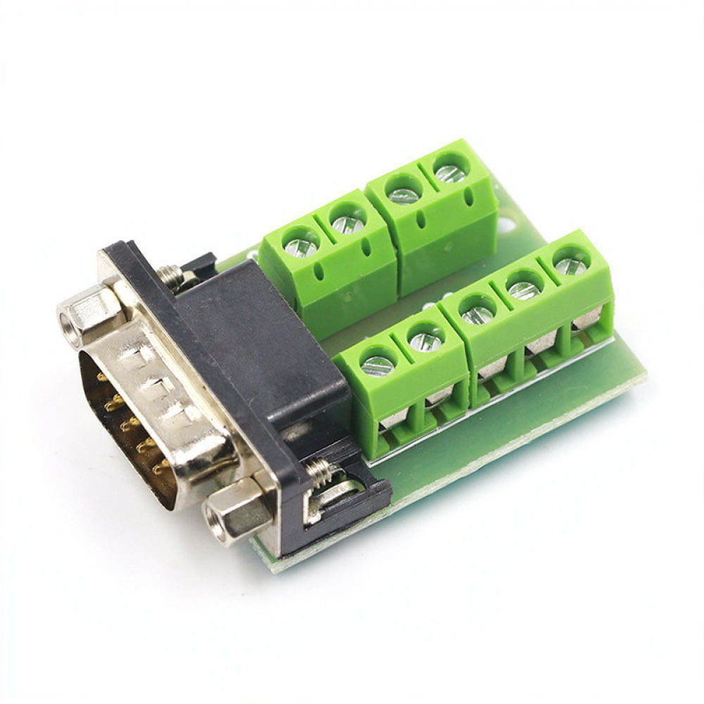 Solderless DB9 Connector For F - Screw Terminal Block ulasan dan harga
