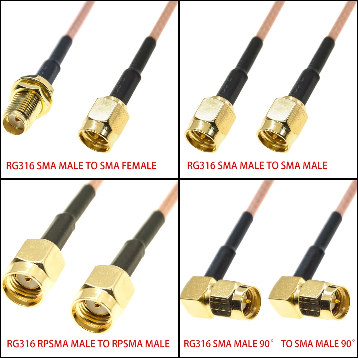 RG316 SMA Male Female To SMA M - Ipex Connector ulasan dan harga
