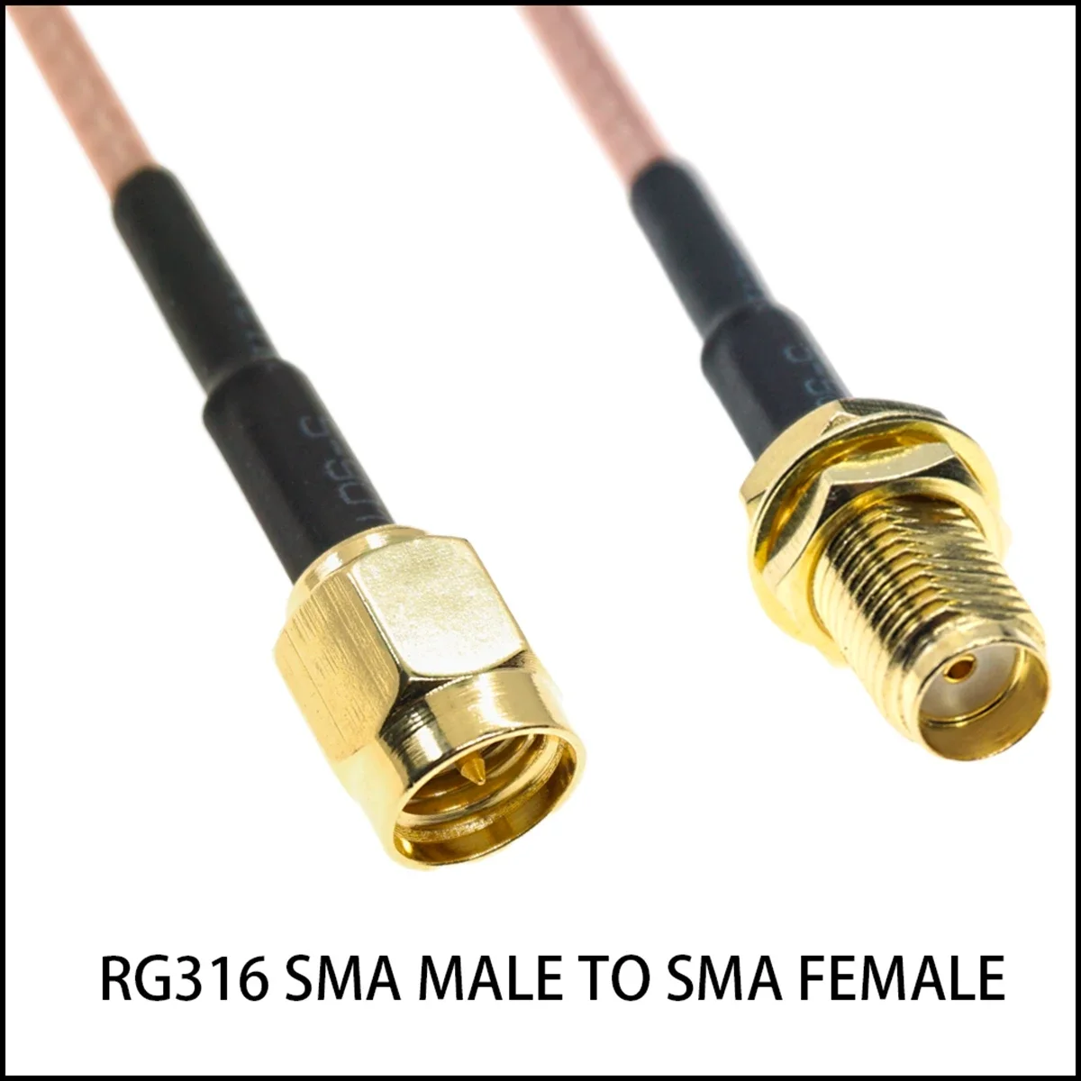 RG316 SMA Male Female To SMA M - Ipex Connector ulasan dan harga