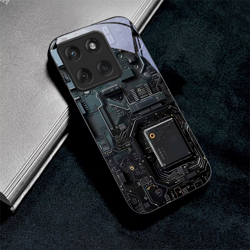 Circuit Board Art Black Glass  - Proto Board ulasan dan harga
