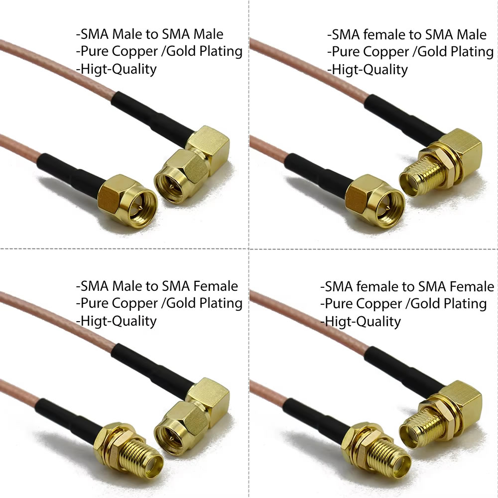 Premium RG316 SMA to SMA Male  - Jumper Wire Kit ulasan dan harga