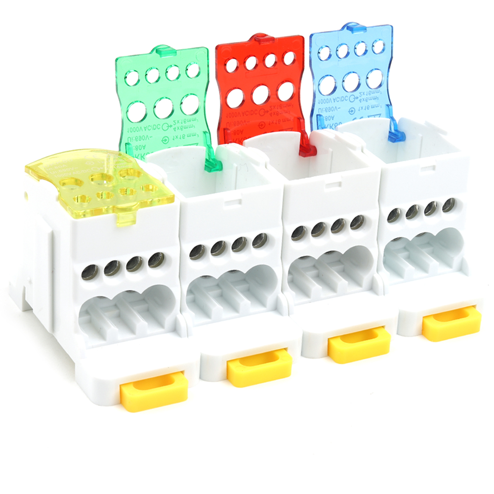 1 in 6 out Rail Type Quick Wir - Screw Terminal Block ulasan dan harga